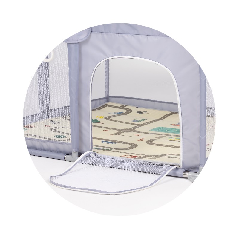 Play pen Sienna 150/150 cm, grey