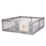 Play pen Amico 180/200 cm, with door, beige