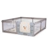 Play pen Amico 180/200 cm, with door, beige