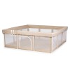 Play pen Easy 180/180 cm, foldable, beige