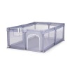 Play pen Lotus120/180 cm, grey