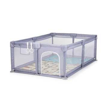 Play pen Lotus120/180 cm, grey