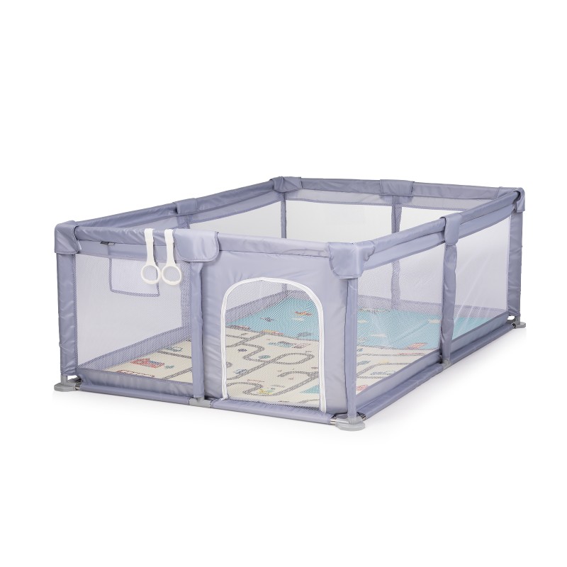 Play pen Lotus120/180 cm, grey