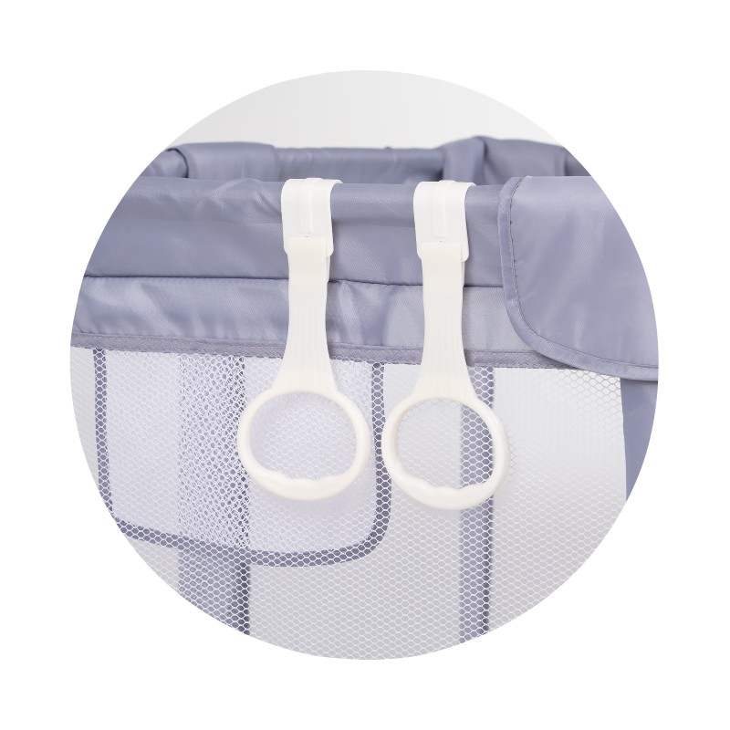 Play pen Lotus120/180 cm, grey
