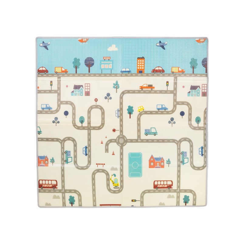 Playmat for floor play City  -178*178 cm