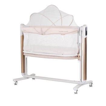 Electric Co-Crib/cradle with drop side “ULTIMA" beije