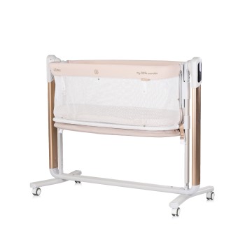 Electric Co-Crib/cradle with drop side “ULTIMA" beije