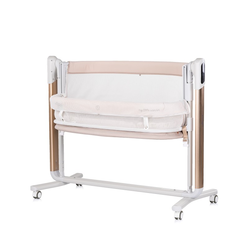 Electric Co-Crib/cradle with drop side “ULTIMA" beije