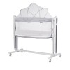 Electric Co-Crib/cradle with drop side “ULTIMA" grey