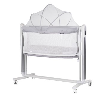Electric Co-Crib/cradle with drop side “ULTIMA" grey