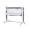 Electric Co-Crib/cradle with drop side “ULTIMA" grey