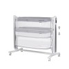 Electric Co-Crib/cradle with drop side “ULTIMA" grey