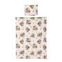 3-piece bed linen (sheet, pillowcase, duvet cover) bear in the forest