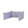 Bed bumpers  30/180 cm grey clouds