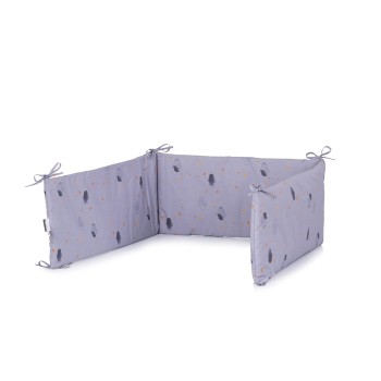 Bed bumpers  30/180 cm grey clouds