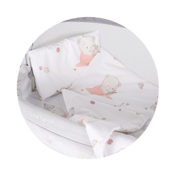 Bedding set for Co-sleeping crib Rabbit