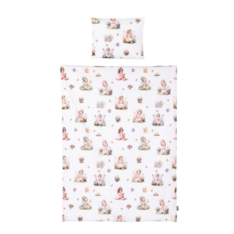 Beding set 5 pc. /Sheet, pillow case, pillow, duvet and duvet cover / the little fairy