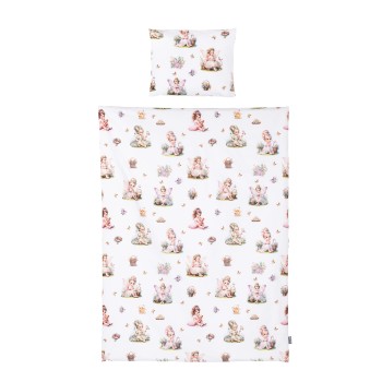 3-piece bed linen (sheet, pillowcase, duvet cover) the little fairy