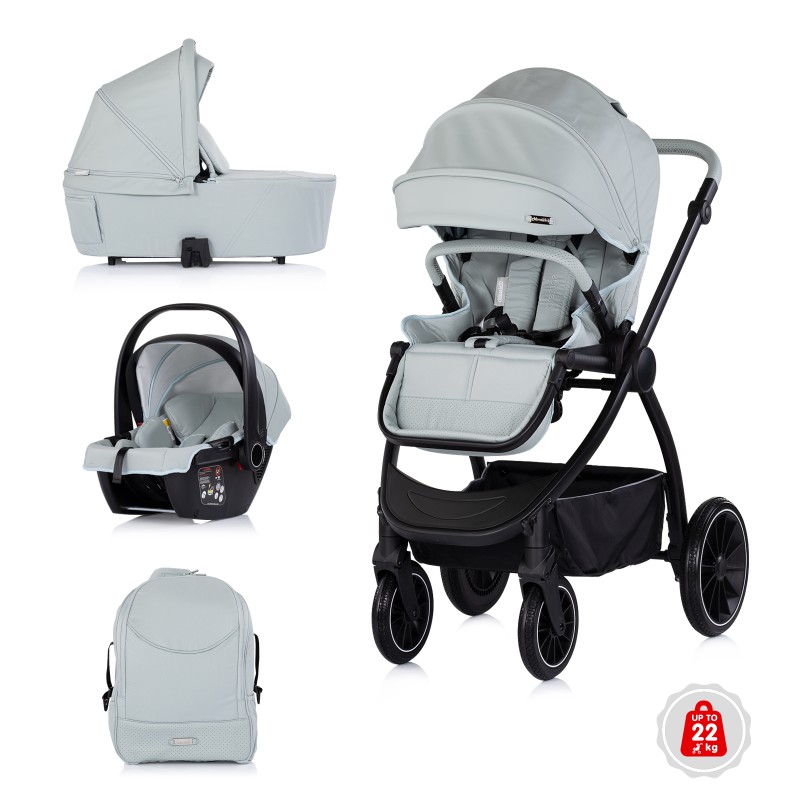 Baby stroller 3 in 1 Prestige matcha