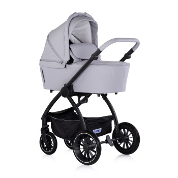 Baby stroller 3 in 1 "Prestige" platinum