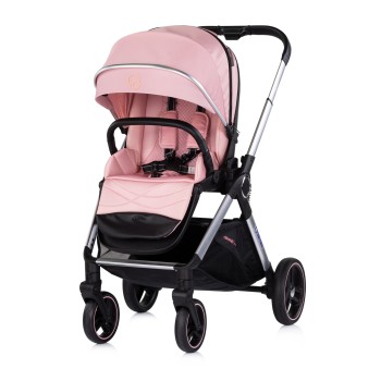 Baby stroller 3 in 1 "Euphoria" powder pink