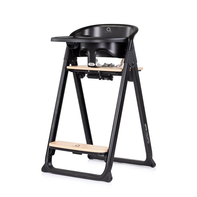 High chair 4 in 1 QUATRO charcoal