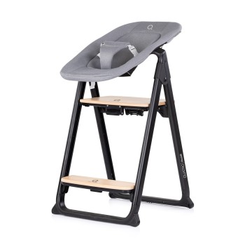 High chair 4 in 1 QUATRO charcoal