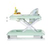 Baby walker with music "Baby Steps" - mint