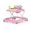 Baby walker with music "Baby Steps" - pink