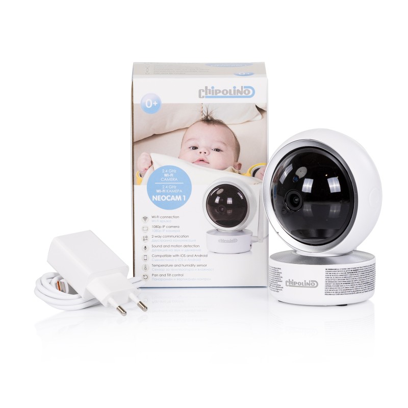 WIFI 1080p IP Camera "NEOCAM 1" black/white