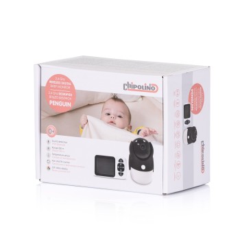 Video baby monitor "Penguin" 2.8" LCD display