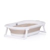 Bath tub with bath stand and changing mat "Sonata" latte