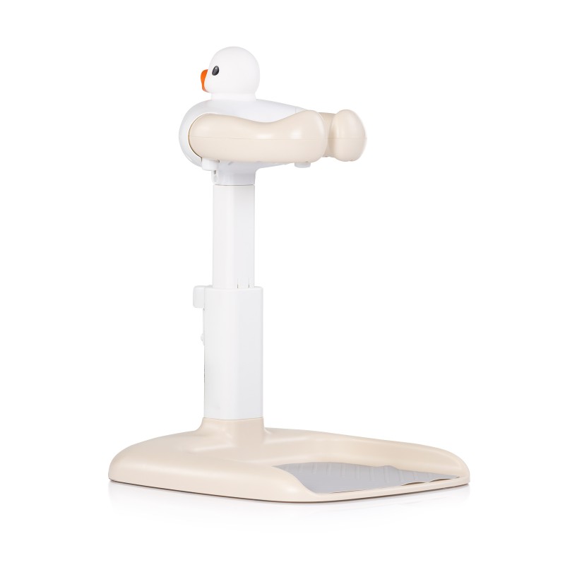 Shower bath support stand "Duck" white/beige