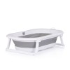 Bath tub with bath stand and changing mat "Sonata" grey