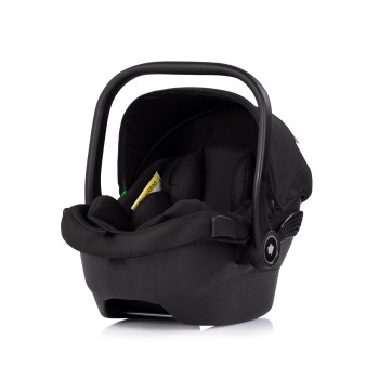 Car seat w/adaptors 40-87 cm "PEARL" noir