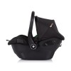 Car seat w/adaptors 40-87 cm "PEARL" noir