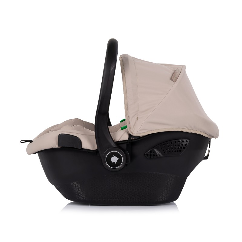 Car seat w/adaptors 40-87 cm "PEARL" latte