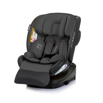 Car seat I-SIZE 40-150 cm ISOFIX 360 "HYPNOTIC PLUS"  charcoal