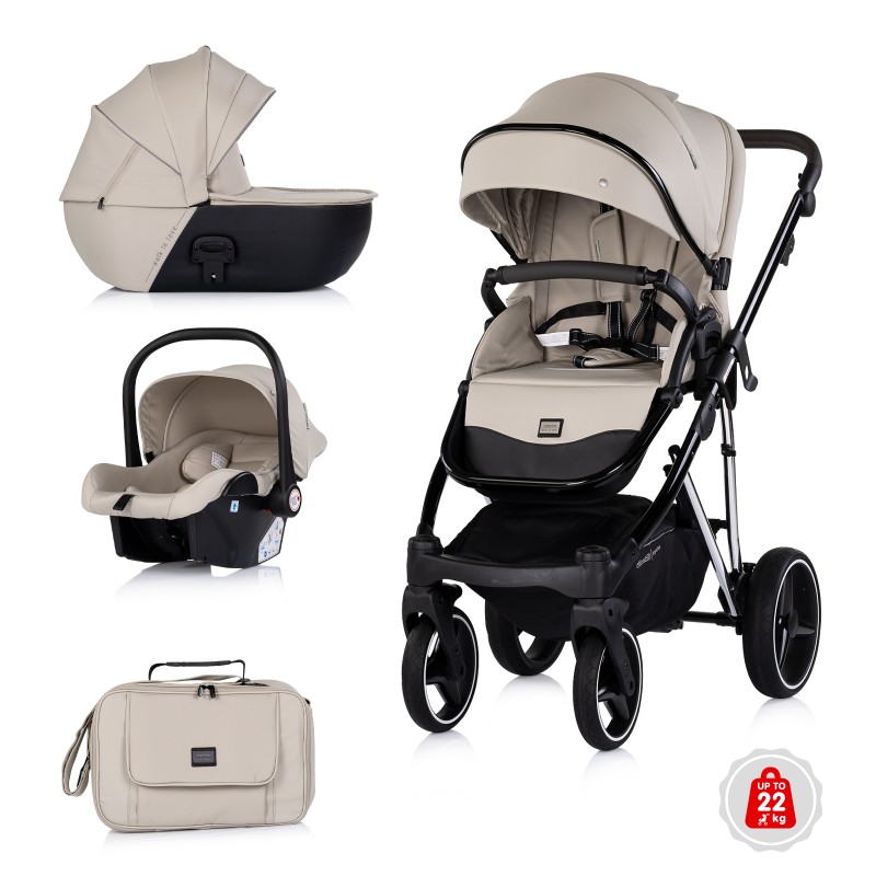 Baby stroller 3 in 1 Imperium cashmere