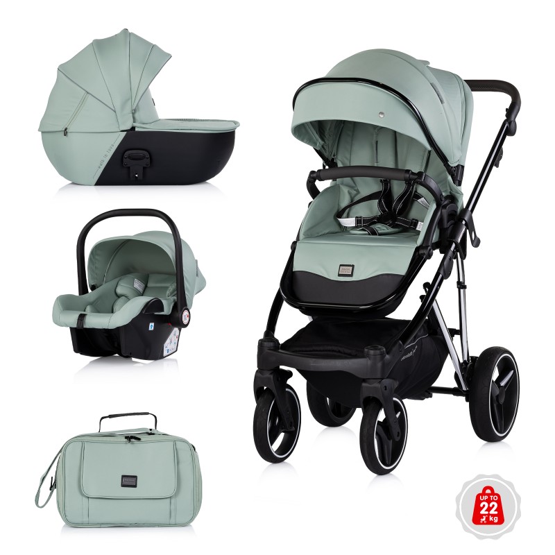 Baby stroller 3 in 1 Imperium matcha