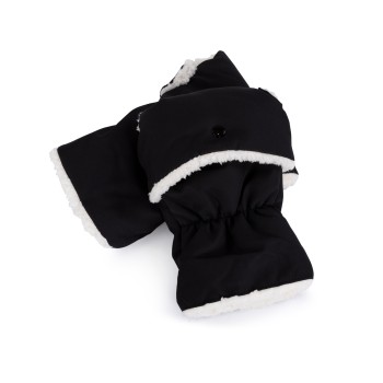 Gloves for stroller noir