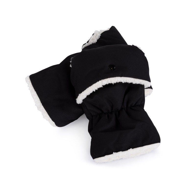 Gloves for stroller noir