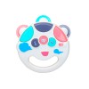 Musical tambourine with light and sound