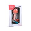 Musical stick with light and rattles Piggy