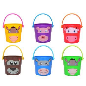 Kid's toy Buckets 6 pieces