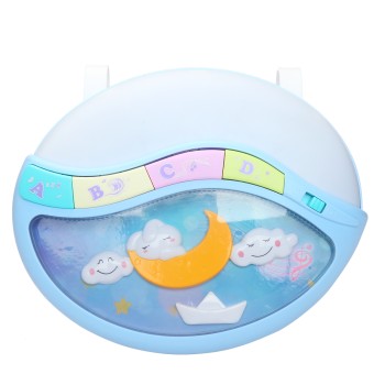 Multifunctional night lamp Sky blue
