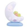 Multifunctional night lamp Moon blue