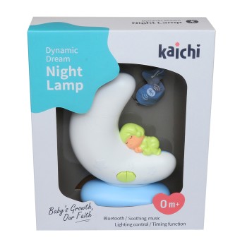 Multifunctional night lamp Moon blue