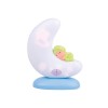Multifunctional night lamp Moon blue