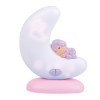 Multifunctional night lamp Moon pink